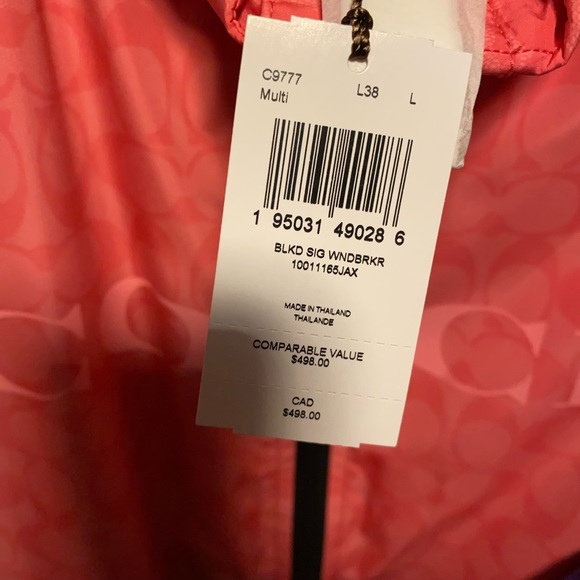 Coach Colorblock Windbreaker - Picture 9 of 11